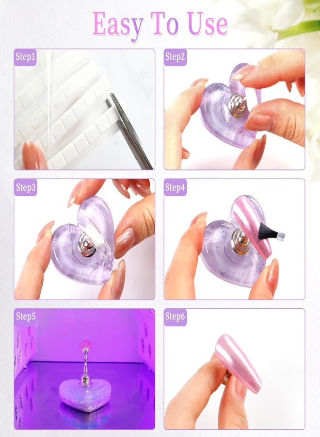 BQAN Nail Stand for Press Ons Nail Holder for Painting Nails, Nail Practice Tools with Reusable Putty - Nail Tech Must Haves Nail Supplies for Homes and Salons - Image 5